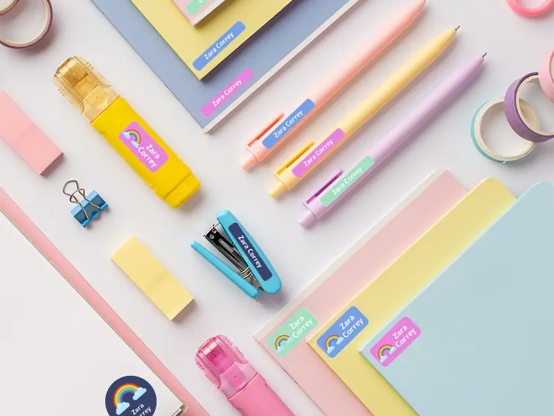 Name Labels for Kids vs. Standard Labels: What’s the Difference?