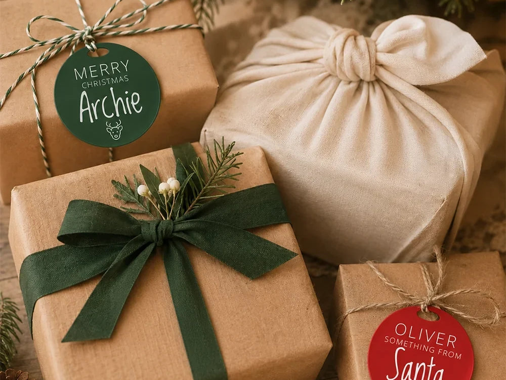 The 6 Gift Christmas Hack: Personalised Acrylic Gift Tags