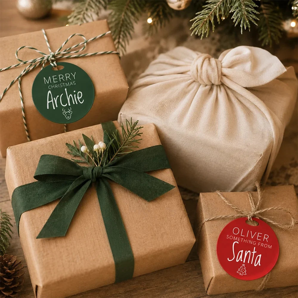 The 6 Gift Christmas Hack: Personalised Acrylic Gift Tags