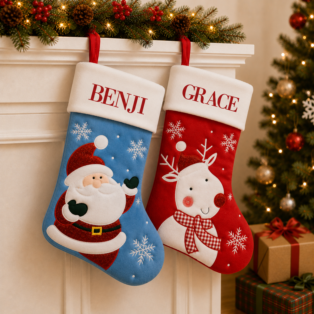 Personalised Santa Stockings