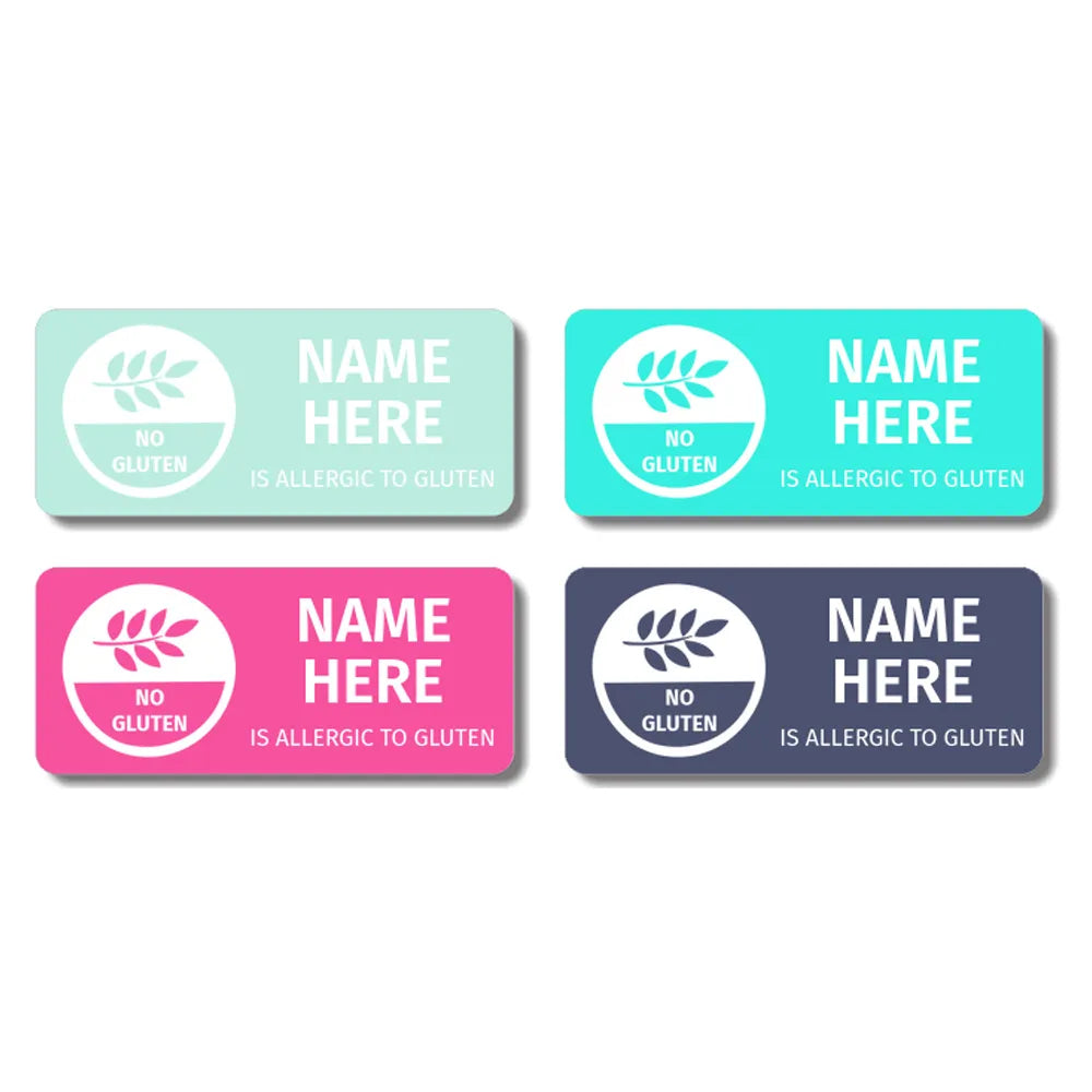 No Gluten Allergy Labels – Dinkleboo AU