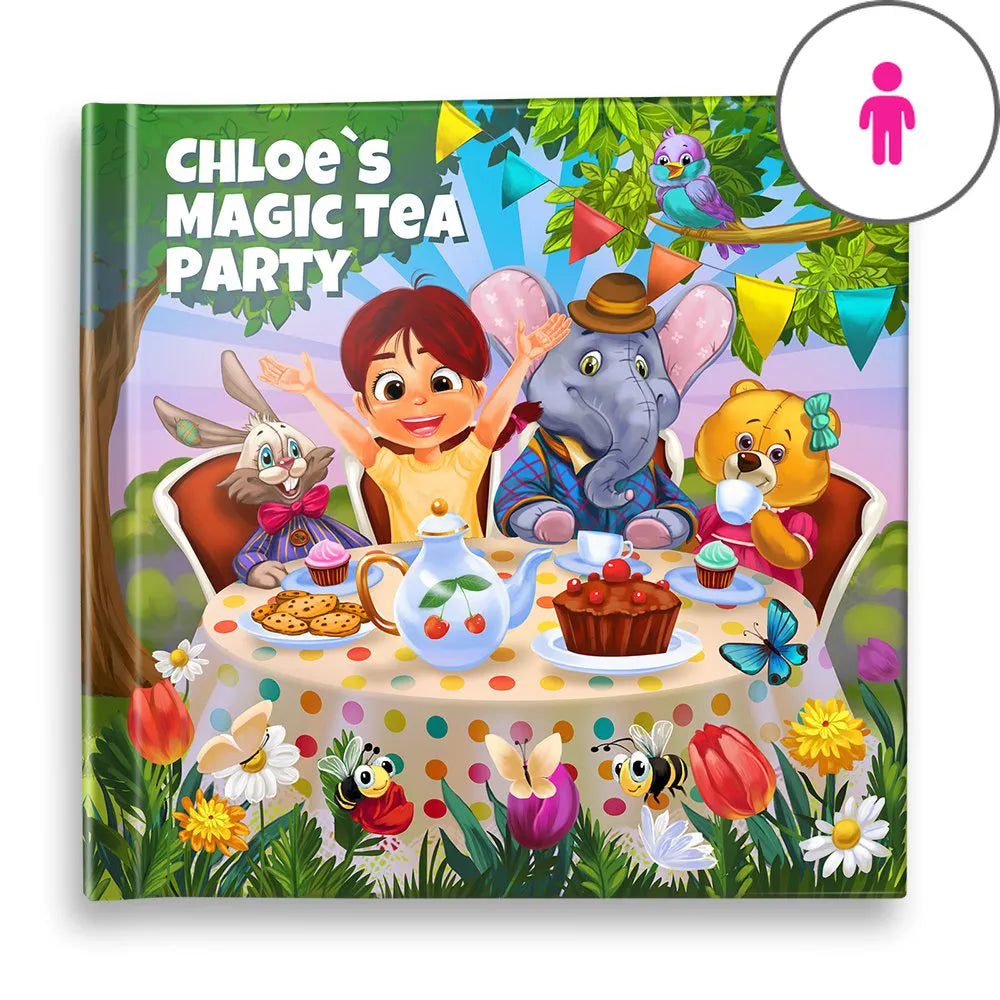 The Magic Tea Party Personalised Children's Book – Dinkleboo AU