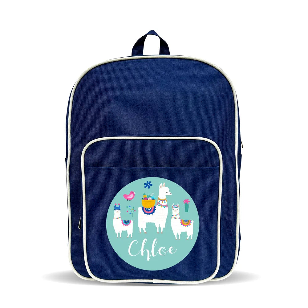 Girls llama backpack cheap